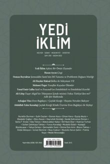 7edi İklim Sayı:392 Kasım Kültür Sanat Medeniyet Edebiyat Dergisi