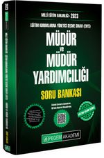 2023 Milli Eğitim Bakanlığı Eğitim Kurumlarına Yönetici Seçme Sınavı (EKYS) Müdür ve Müdür Yardımcılığı Soru Bankası