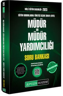 2023 Milli Eğitim Bakanlığı Eğitim Kurumlarına Yönetici Seçme Sınavı (EKYS) Müdür ve Müdür Yardımcılığı Soru Bankası