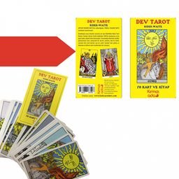 Dev Tarot  Kartları (78 Kart ve Kitap)