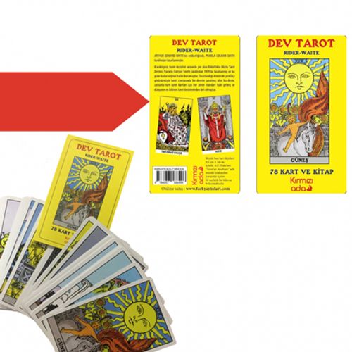 Dev Tarot  Kartları (78 Kart ve Kitap)