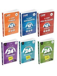 8. Sınıf Branş Sarmal Deneme Set (6 Kitap)