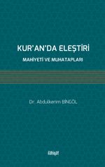 Kur'an'da Eleştiri & Mahiyeti ve Muhatapları