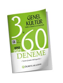 3x60 Genel Kültür Deneme (Tarih-Coğrafya-Vatandaşlık)