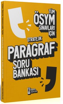 2023 Stratejik Paragraf Soru Bankası