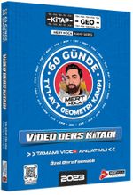 2023 60 Günde Geometri TYT-AYT Geometri Kampı Video Ders Kitabı