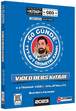 2023 60 Günde Geometri TYT-AYT Geometri Kampı Video Ders Kitabı