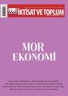 İktisat ve Toplum Dergisi 146. Sayı Mor Ekonomi