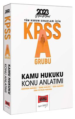 2023 KPSS A Grubu Kamu Hukuku Konu Anlatımı 