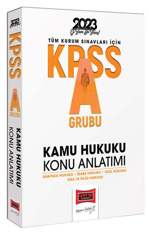 2023 KPSS A Grubu Kamu Hukuku Konu Anlatımı 