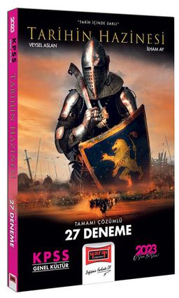 2023 KPSS Tarihin Hazinesi Tamamı Çözümlü 27 Deneme