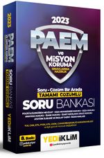 2023 PAEM ve Misyon Koruma Sınavlarına Hazırlık Tamamı Çözümlü Soru Bankası 