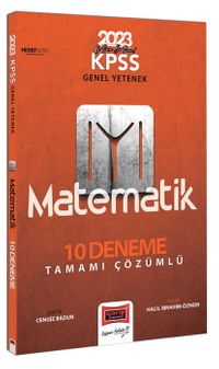 2023 KPSS Genel Yetenek Hedef IYI Serisi Matematik Tamamı Çözümlü 10 Deneme 