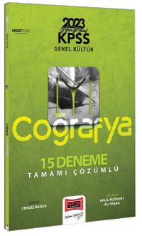 2023 KPSS Genel Kültür Hedef IYI Serisi Coğrafya Tamamı Çözümlü 15 Deneme 