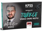 2023 KPSS Genel Yetenek İnteraktif Serisi Türkçe Video Ders Notları
