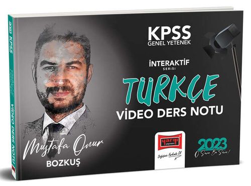 2023 KPSS Genel Yetenek İnteraktif Serisi Türkçe Video Ders Notları