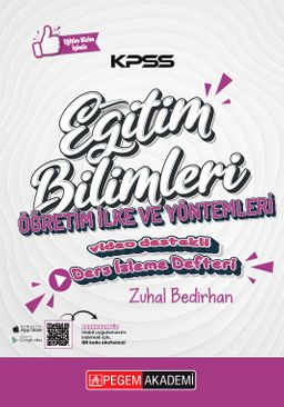 KPSS Eğitim Bilimleri Öğretim İlke ve Yöntemleri Ders Notları Ders İzleme Defteri