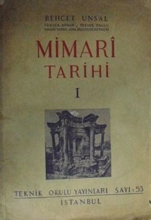 Mimarî Tarihi I – (4-G-15)