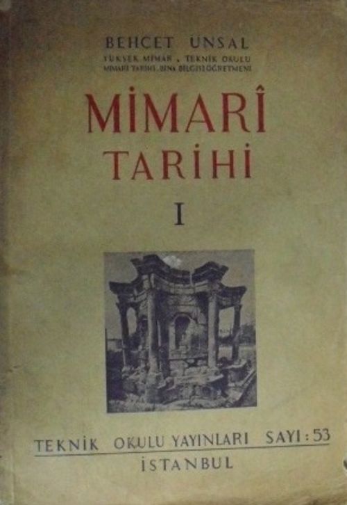 Mimarî Tarihi I – (4-G-15)
