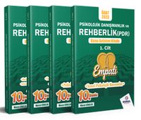 2023 ÖABT Empati Psikolojik Danışmanlık ve Rehberlik (PDR) Konu Anlatımlı Modüler Set