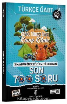 Türkçe ÖABTDEYİZ ÖABT Türkçe Genel Kamp Kitabı Son 700 Soru Bankası Çözümlü