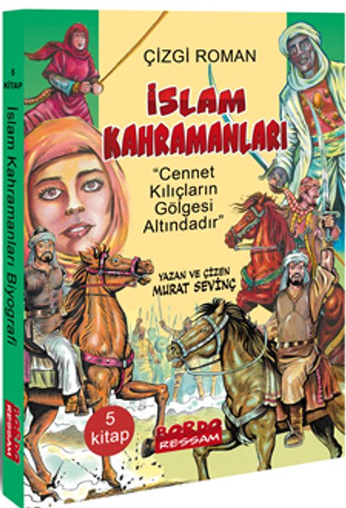 İslam Kahramanları (Çizgi Roman 5 Kitap Set)