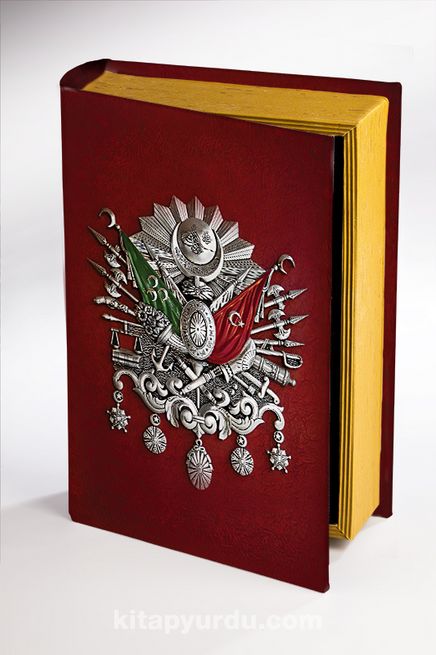 Kitap Şeklinde Ahşap Hediye Kutu - Osmanlı Cihan Devleti
