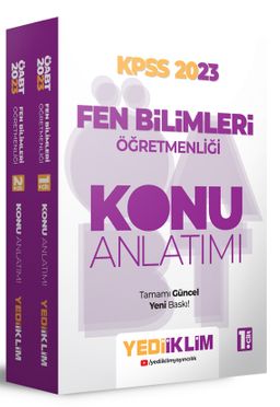 2023 ÖABT Fen Bilimleri Öğretmenliği Konu Anlatım Seti (2 Cilt)