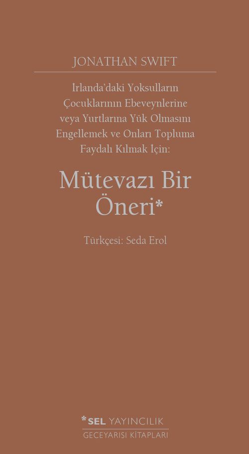 Mütevazı Bir Öneri
