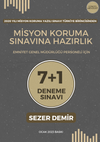 Misyon Koruma Sınavına Hazırlık 8'li Deneme Sınavı
