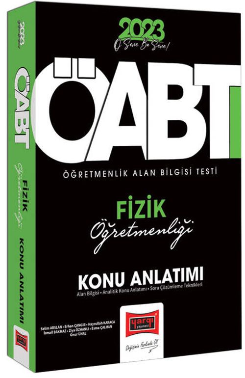 2023 KPSS ÖABT Fizik Öğretmenliği Konu Anlatımı 
