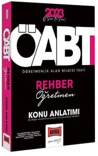 2023 KPSS ÖABT Rehber Öğretmen Konu Anlatımı 