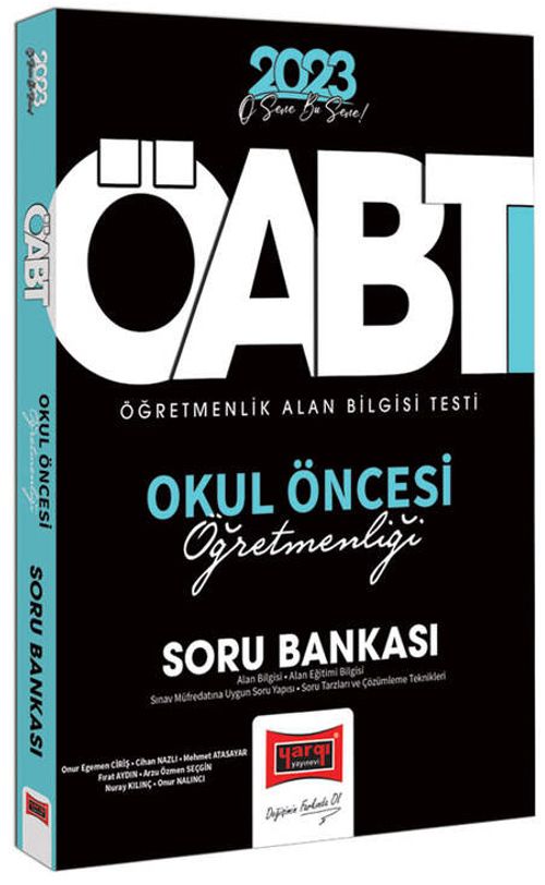 2023 KPSS ÖABT Okul Öncesi Öğretmenliği Tamamı Çözümlü Soru Bankası 