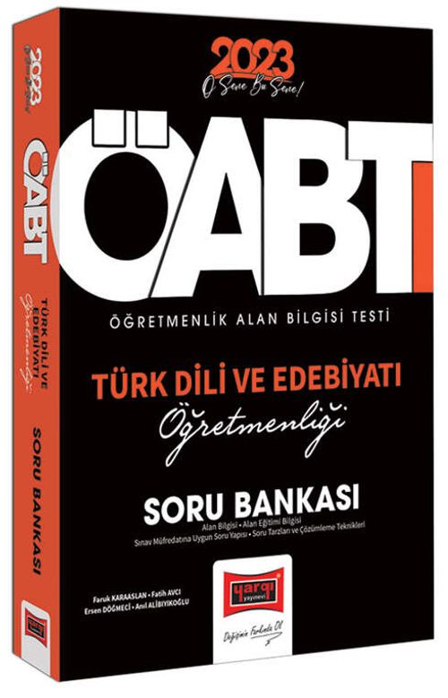2023 KPSS ÖABT Türk Dili ve Edebiyatı Öğretmenliği Tamamı Çözümlü Soru Bankası 