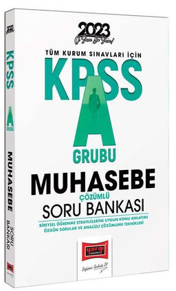 2023 KPSS A Grubu Muhasebe Tamamı Çözümlü Soru Bankası 