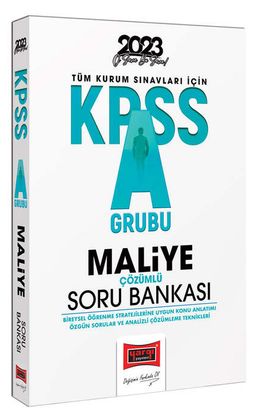 2023 KPSS A Grubu Maliye Tamamı Çözümlü Soru Bankası