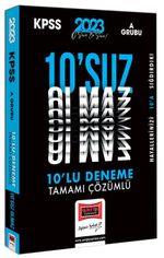 2023 KPSS A Grubu Tamamı Çözümlü 10'suz Olmaz 10 Deneme