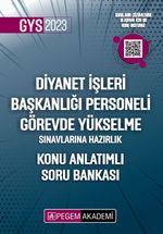 2023 Diyanet İşleri Başkanlığı Personeli Görevde Yükselme Sınavlarına Hazırlık Konu Anlatımlı Soru Bankası