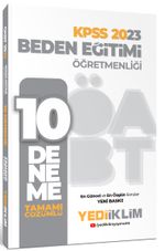 2023 ÖABT Beden Eğitimi Öğretmenliği Tamamı Çözümlü 10 Deneme