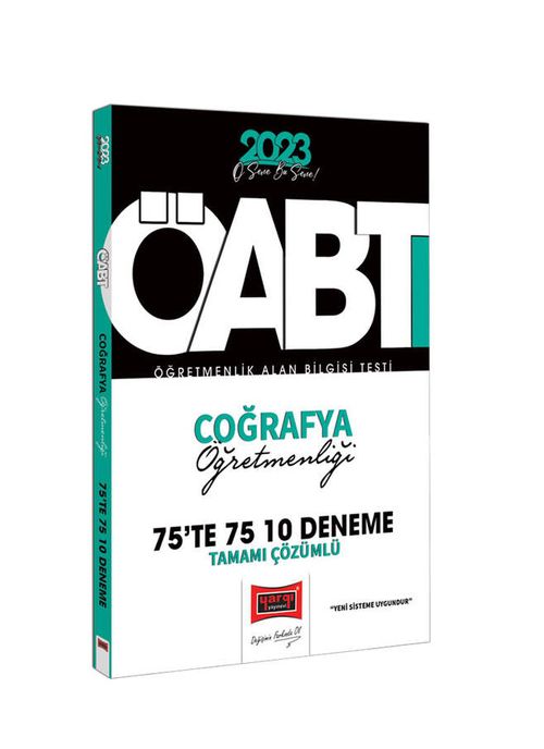 2023 KPSS ÖABT Coğrafya Öğretmenliği Tamamı Çözümlü 10 Deneme 