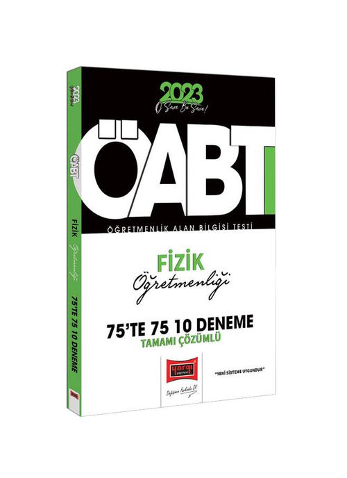 2023 KPSS ÖABT Fizik Öğretmenliği Tamamı Çözümlü 10 Deneme 