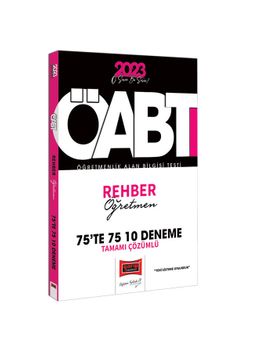 2023 KPSS ÖABT Rehber Öğretmen Tamamı Çözümlü 10 Deneme 