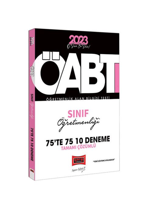 2023 KPSS ÖABT Sınıf Öğretmenliği Tamamı Çözümlü 10 Deneme 