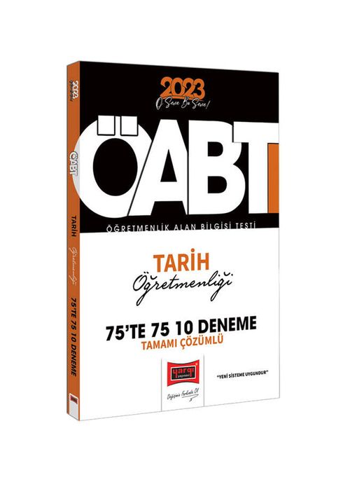 2023 KPSS ÖABT Tarih Öğretmenliği Tamamı Çözümlü 10 Deneme 