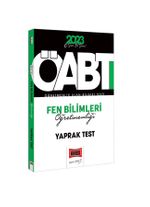 2023 KPSS ÖABT Fen Bilimleri Öğretmenliği Çek Kopart Yaprak Test 