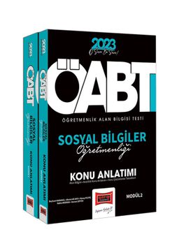 2023 KPSS ÖABT Sosyal Bilgiler Öğretmenliği Konu Anlatımı (2 Cilt) 