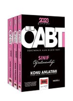 2023 KPSS ÖABT Sınıf Öğretmenliği Konu Anlatımı (3 Cilt) 