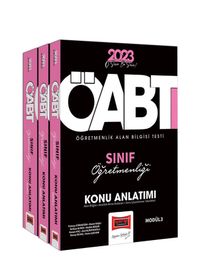 2023 KPSS ÖABT Sınıf Öğretmenliği Konu Anlatımı (3 Cilt) 