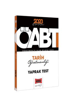 2023 KPSS ÖABT Tarih Öğretmenliği Çek Kopart Yaprak Test 