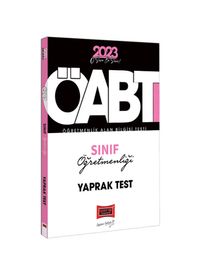 2023 KPSS ÖABT Sınıf Öğretmenliği Çek Kopart Yaprak Test 